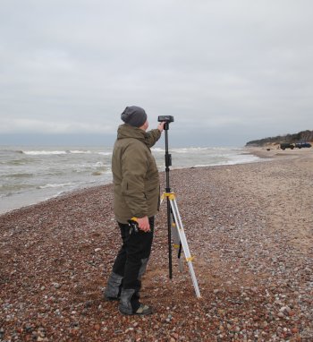 Lietuvos paplūdimių erozijai stebėti pasitelkiami dronai